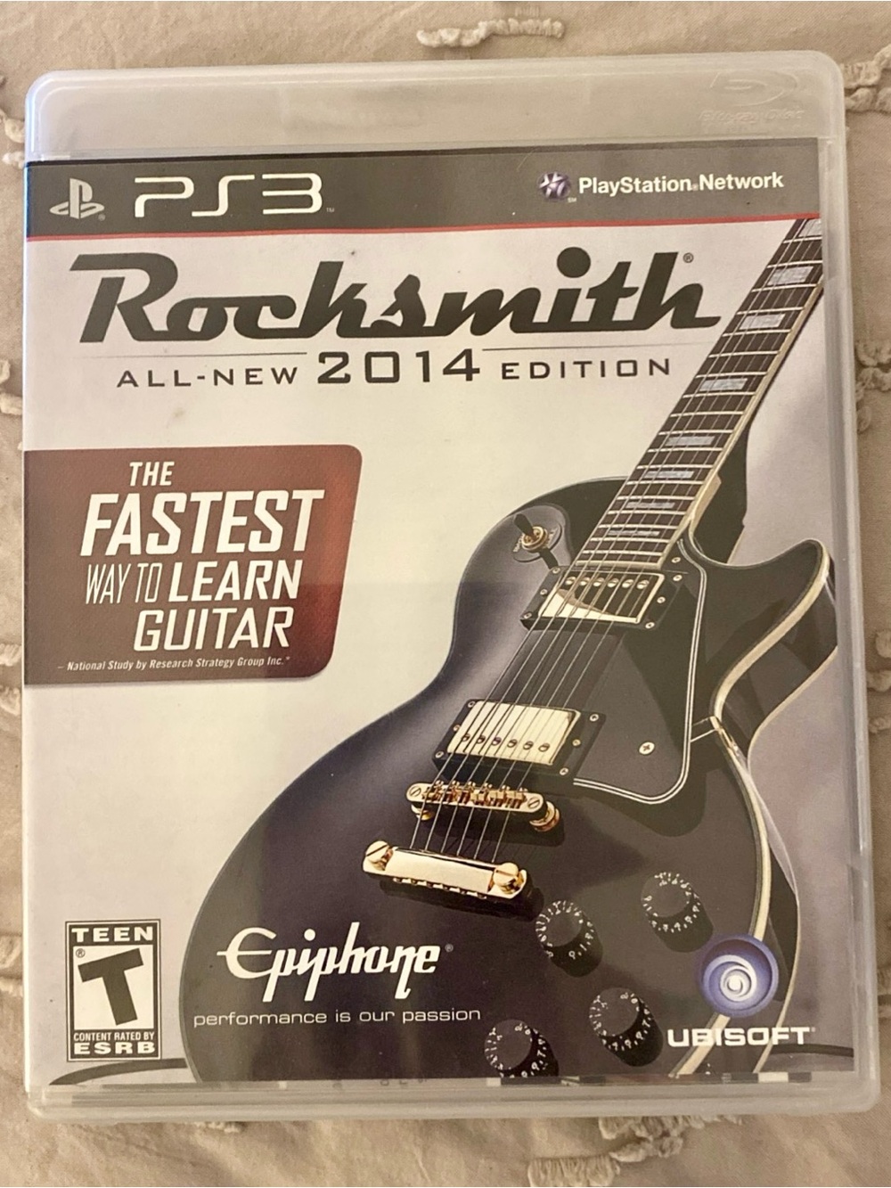 Rocksmith 2014 Edition for Sony PS3 PlayStation 3 w/MANUAL Fast Ship